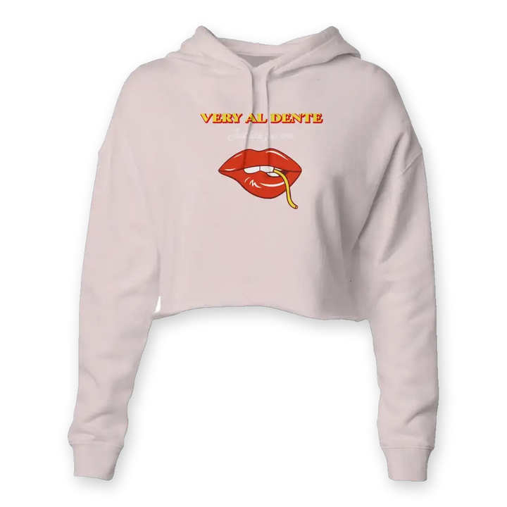 AL DENTE Crop Hoodie