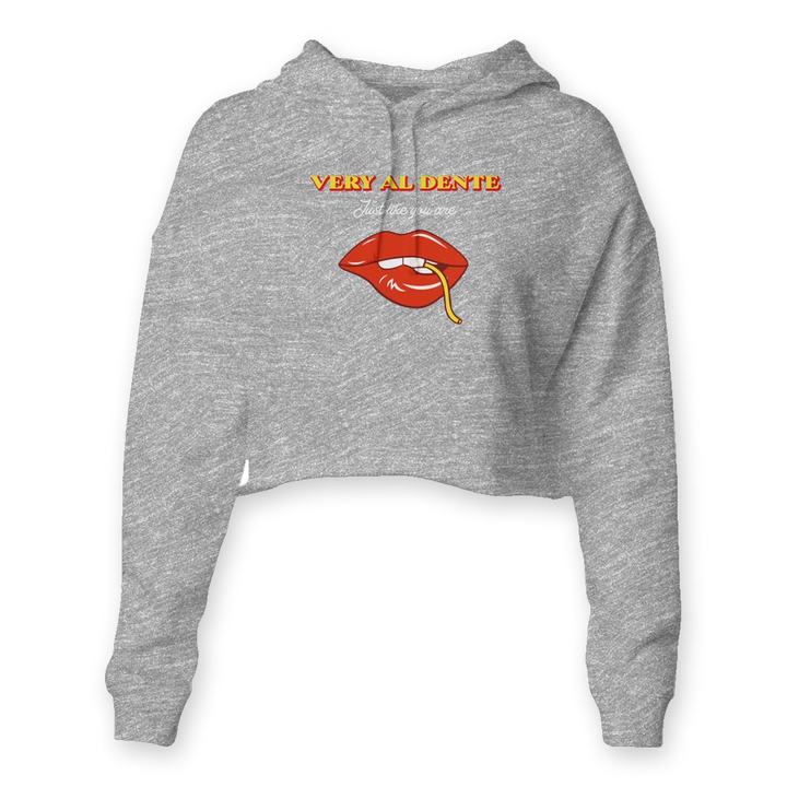 AL DENTE Crop Hoodie