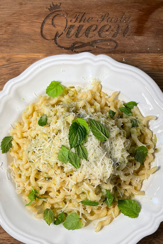 Creamy Zucchini Fusilli