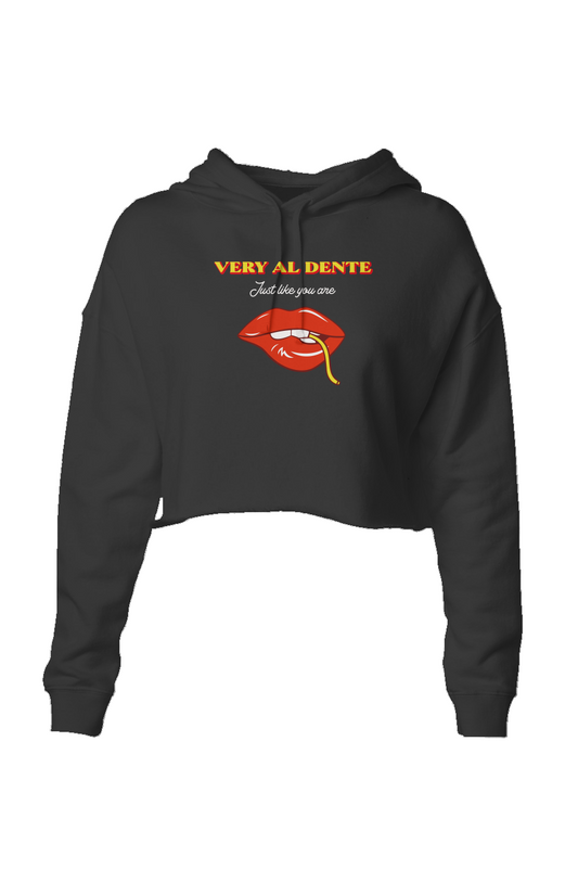 AL DENTE Crop Hoodie