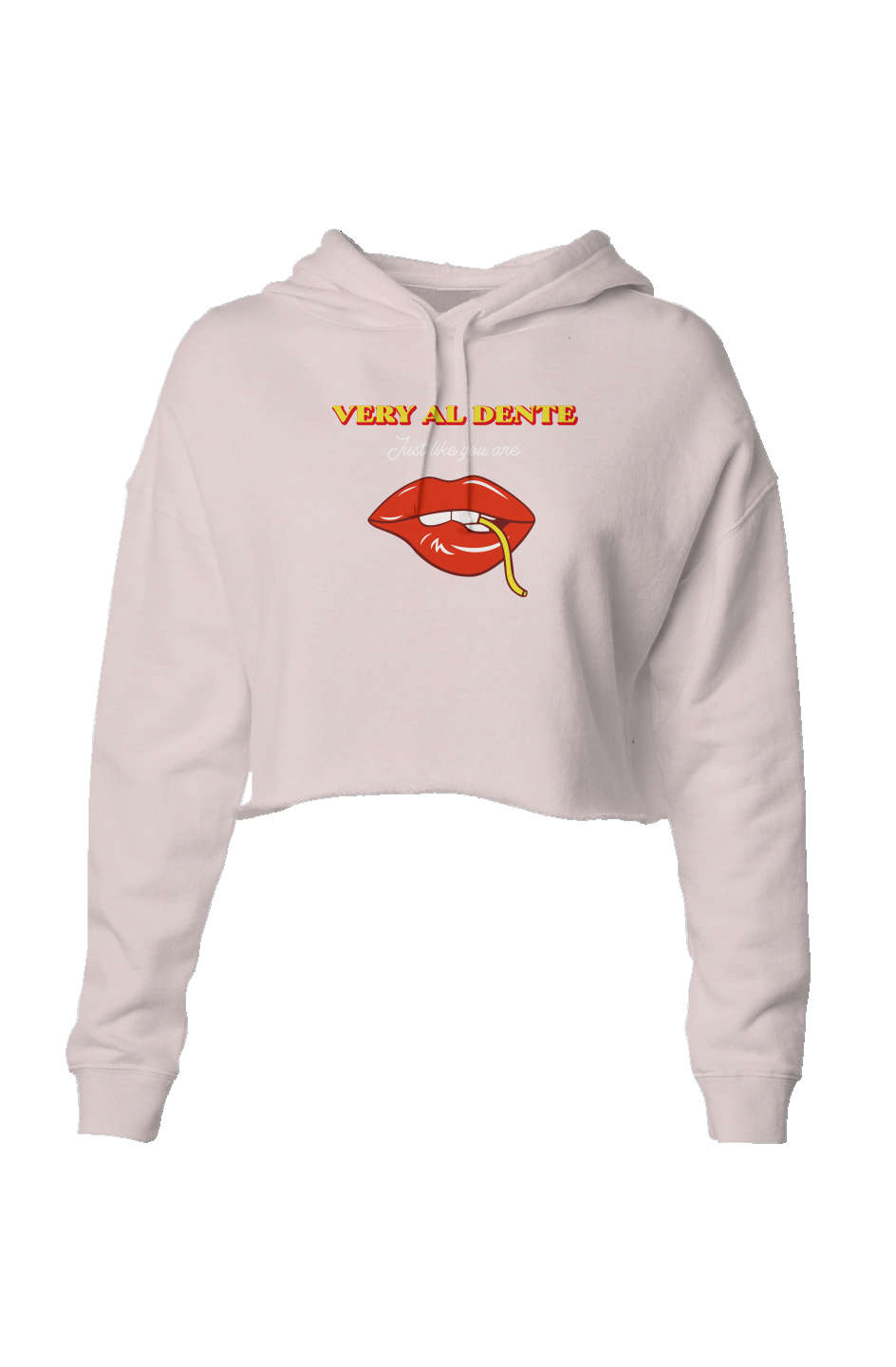 AL DENTE Crop Hoodie
