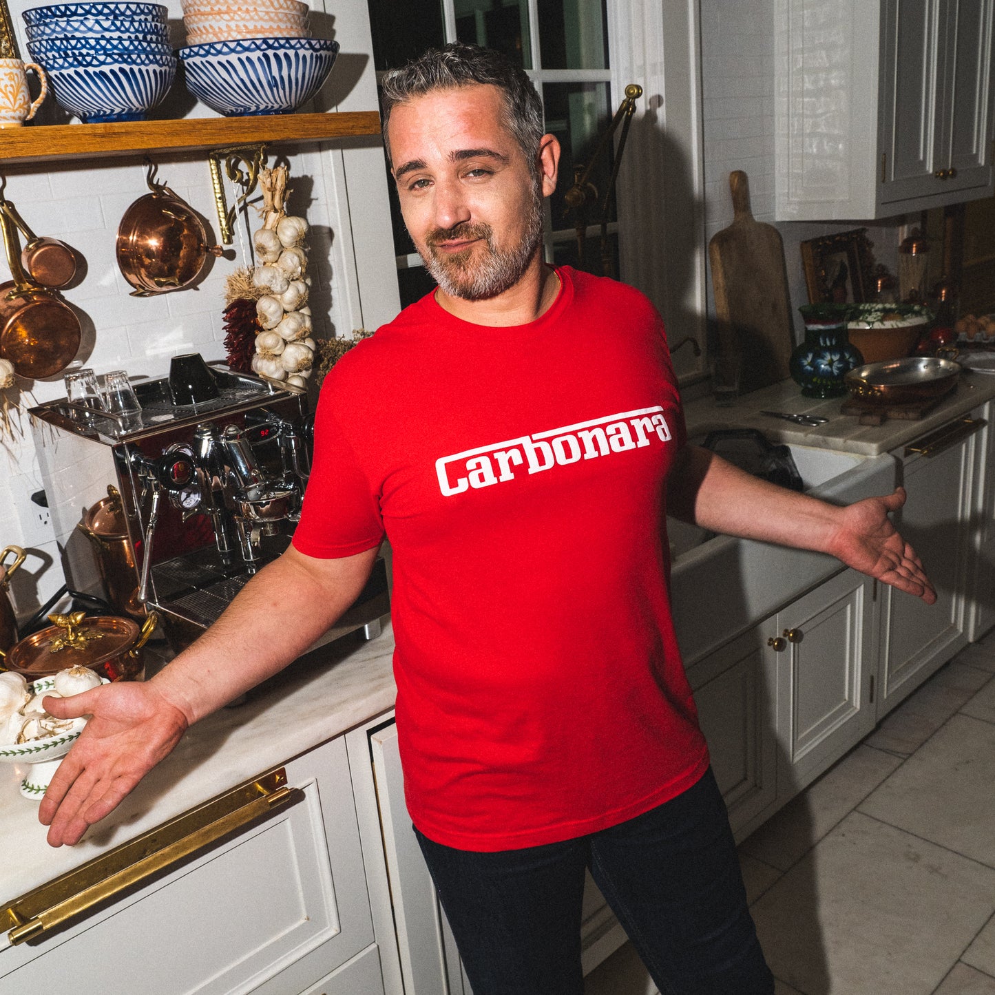 Italian Red Carbonara T-Shirt