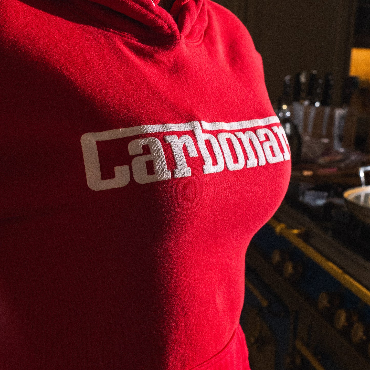 Carbonara Red Hoodie