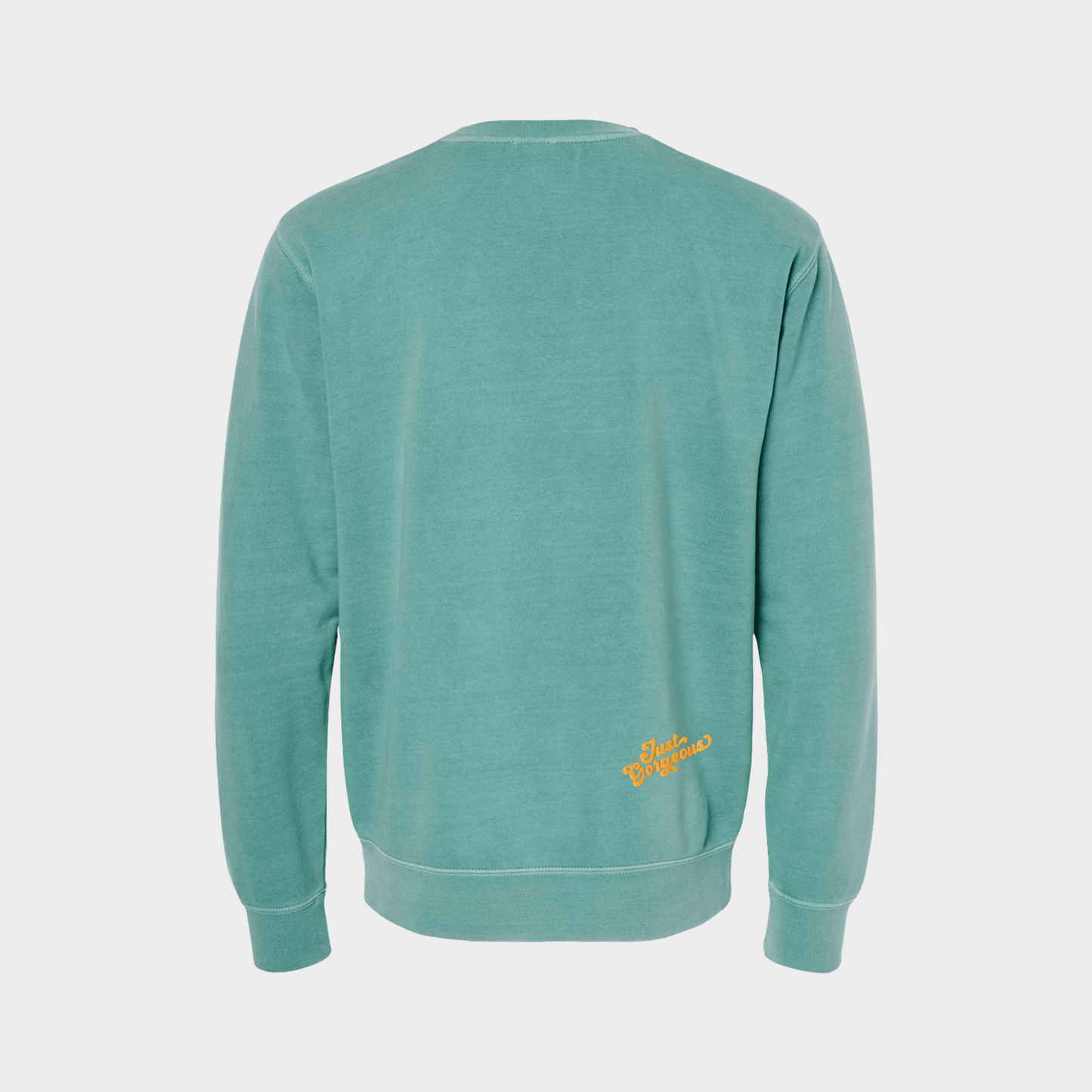 Very Al Dente Green Crewneck