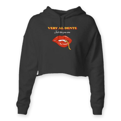 AL DENTE Crop Hoodie