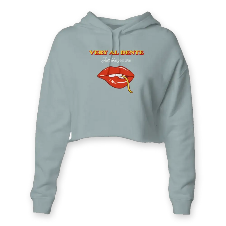 AL DENTE Crop Hoodie